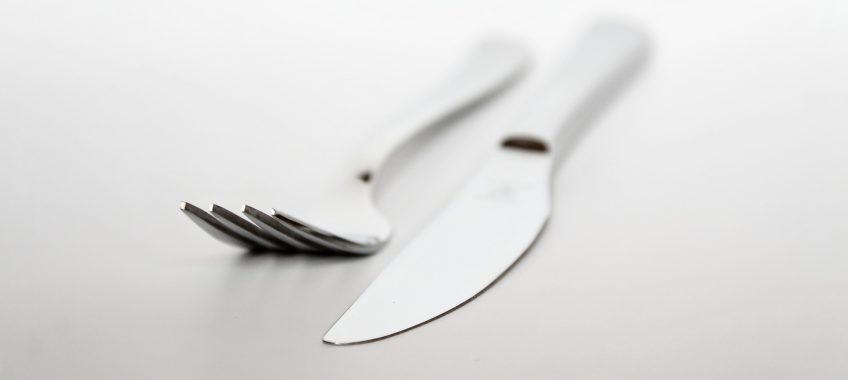 cuchillo y tenedor